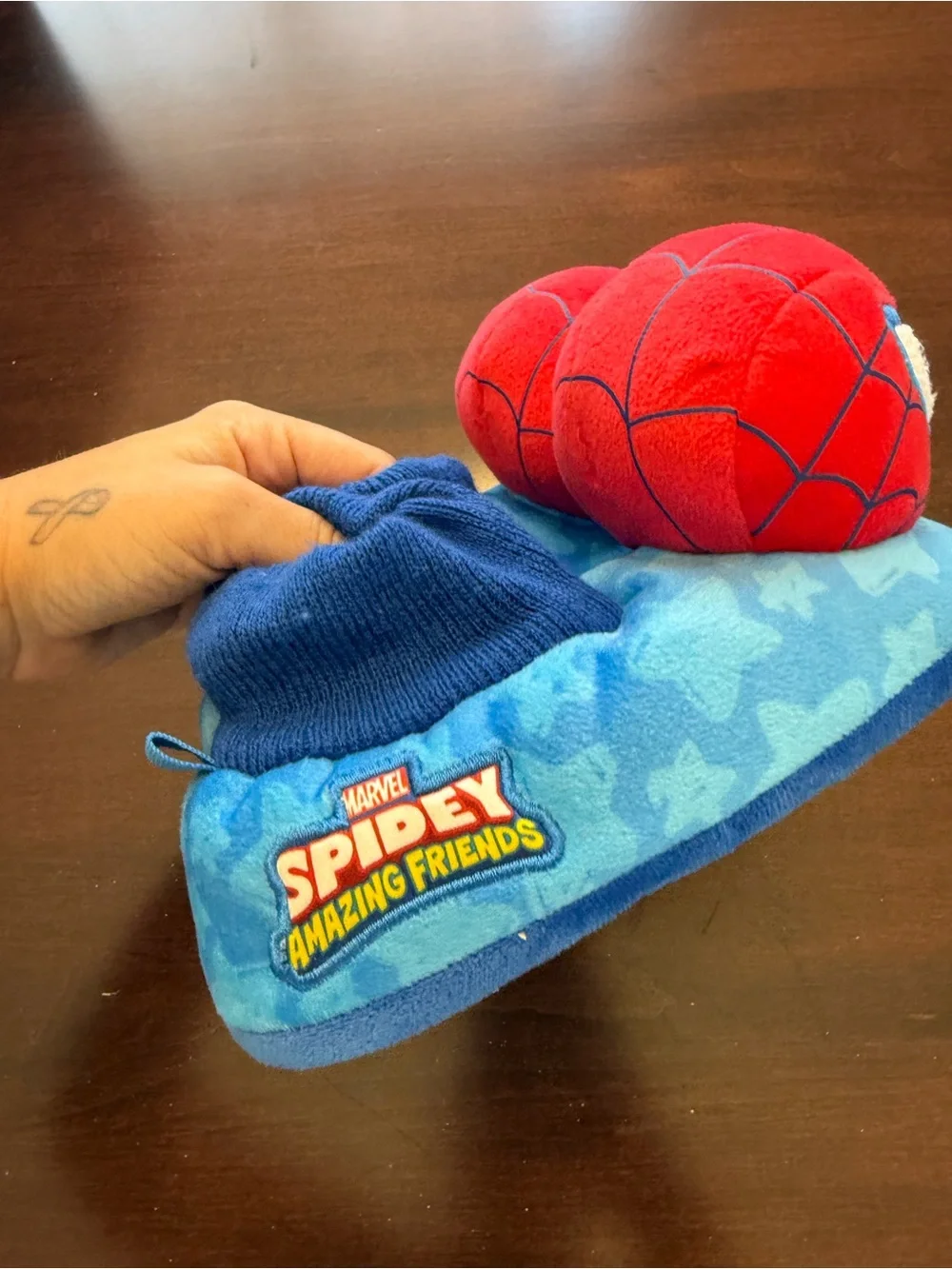 Toddler Spidey Slippers
